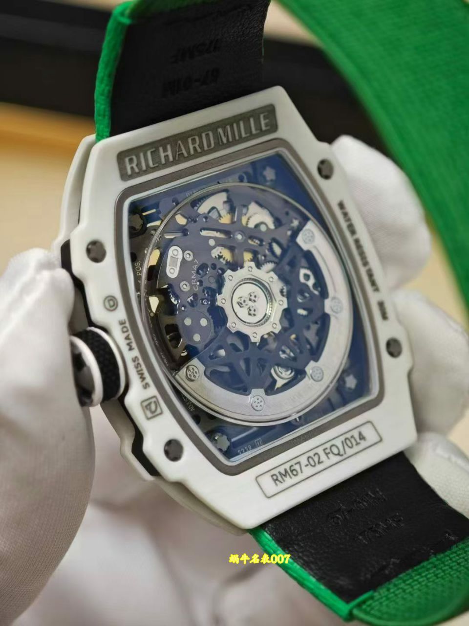 高端定制Richard Mille理查德米勒RM67-02阿联酋白顶级复刻手表 /  