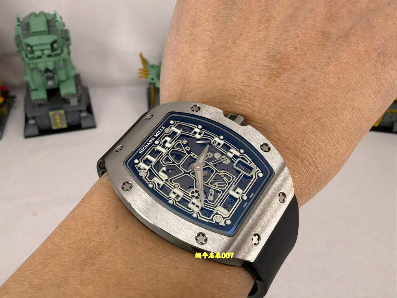 完美品质高端定制理Richard Mille理查德米勒RM 67-01Ti顶级复刻腕表 /  