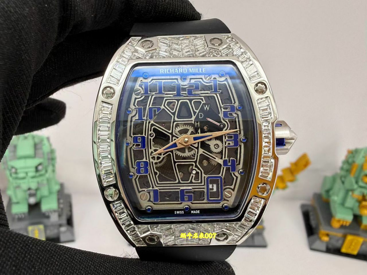 完美品质高端定制理Richard Mille理查德米勒RM 67-01Ti顶级复刻腕表 /  