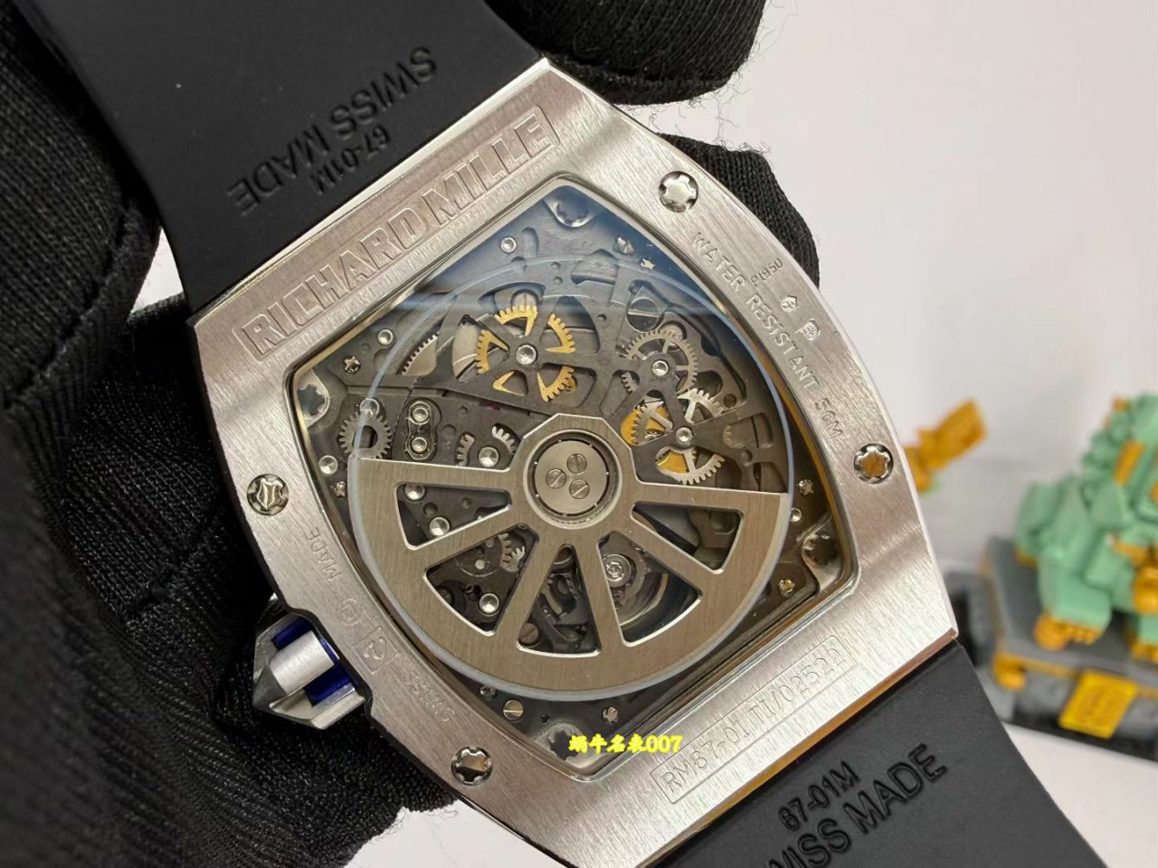 完美品质高端定制理Richard Mille理查德米勒RM 67-01Ti顶级复刻腕表 /  