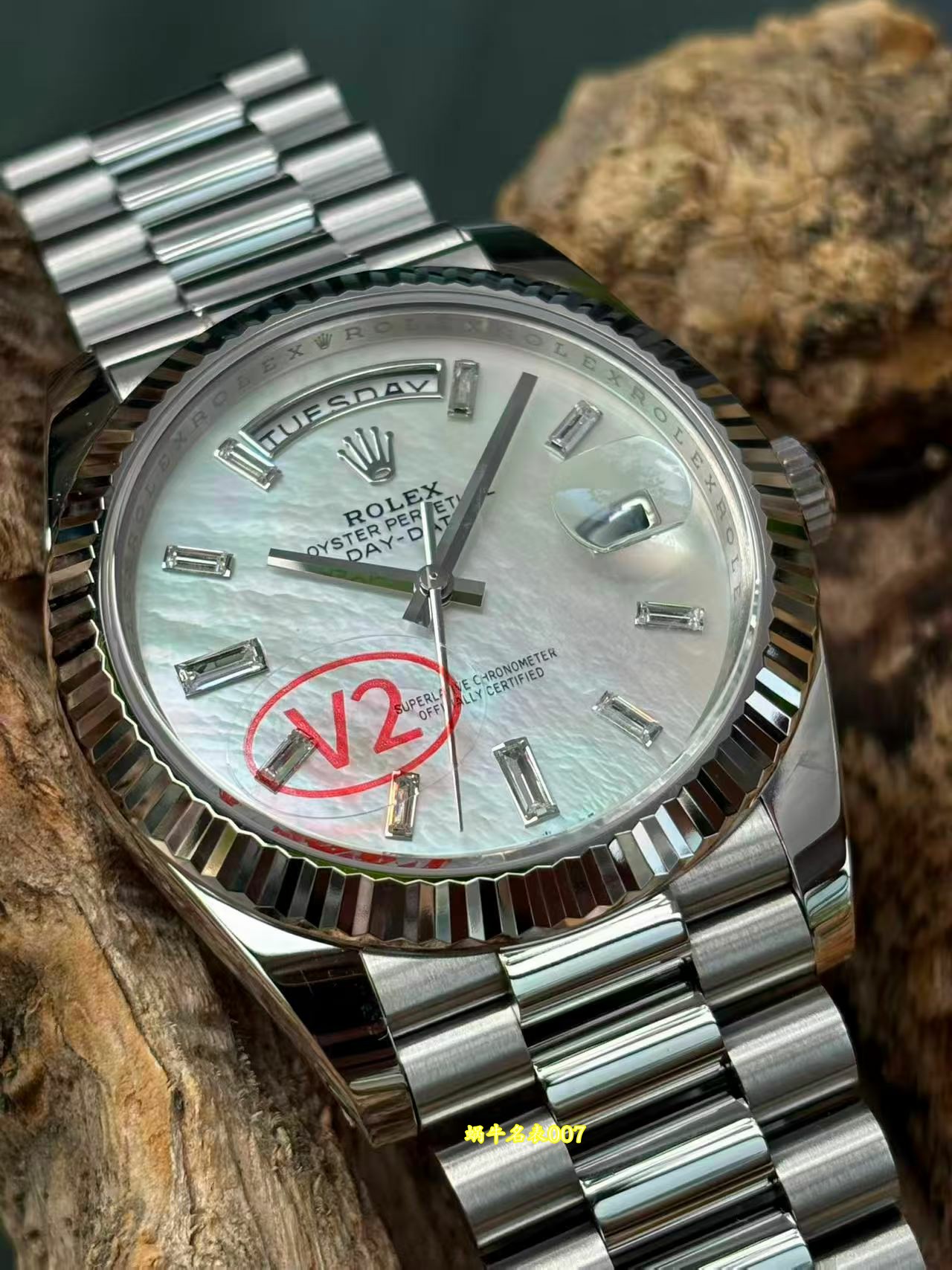 VS劳力士V2配重劳力士星期日历型顶级复刻手表在哪里买m228239-0078腕表 /  