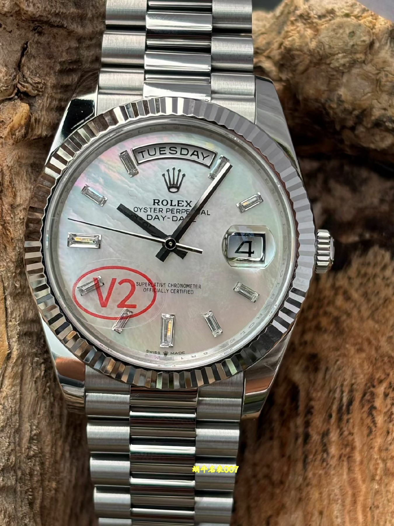 VS劳力士V2配重劳力士星期日历型顶级复刻手表在哪里买m228239-0078腕表 /  