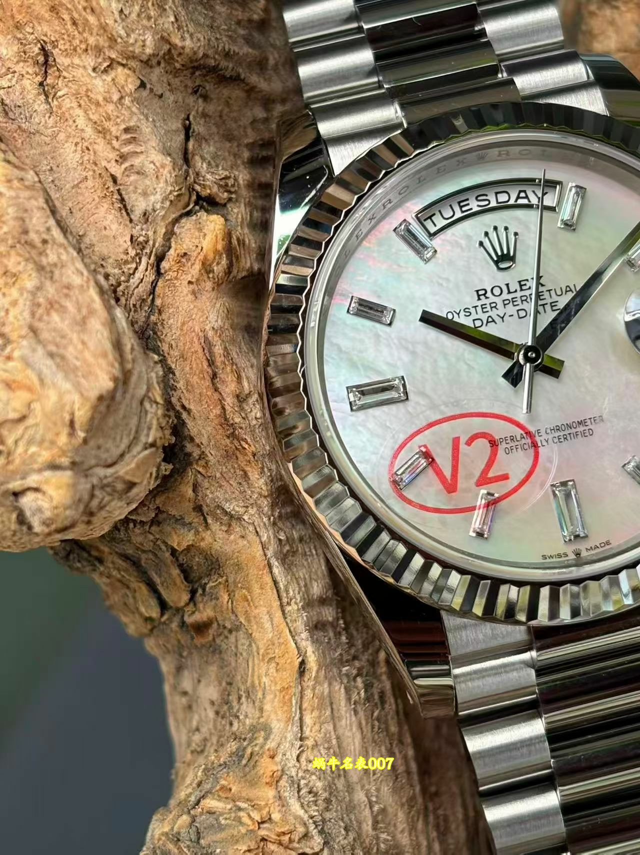 VS劳力士V2配重劳力士星期日历型顶级复刻手表在哪里买m228239-0078腕表 /  