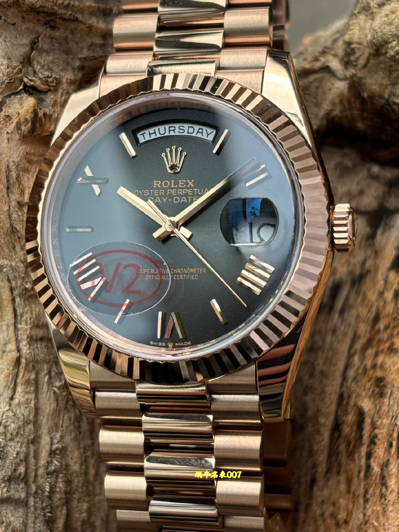 VS劳力士V2配重劳力士星期日历型顶级复刻手表在哪里买m228239-0078腕表 /  