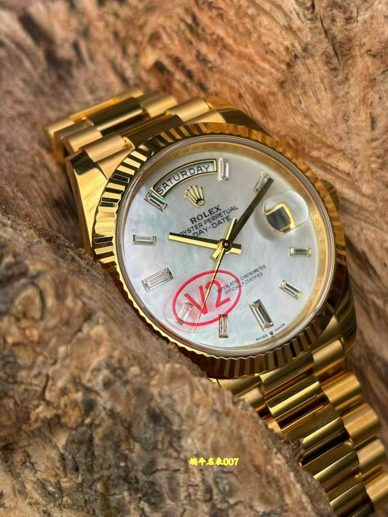 VS劳力士V2配重劳力士星期日历型顶级复刻手表在哪里买m228239-0078腕表 /  
