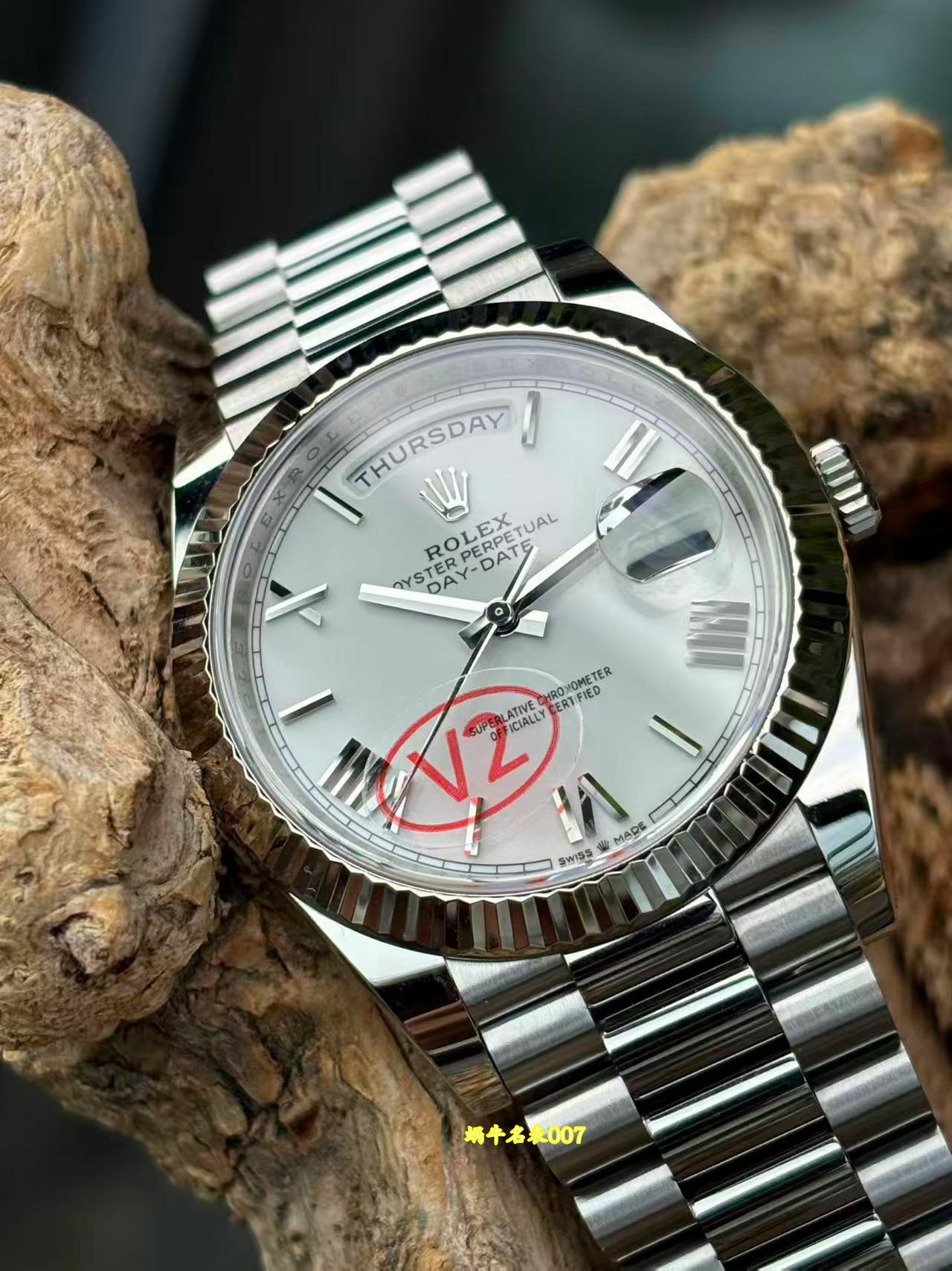 VS劳力士V2配重DD劳力士星期日历型顶级复刻手表m128239-0059腕表 /  