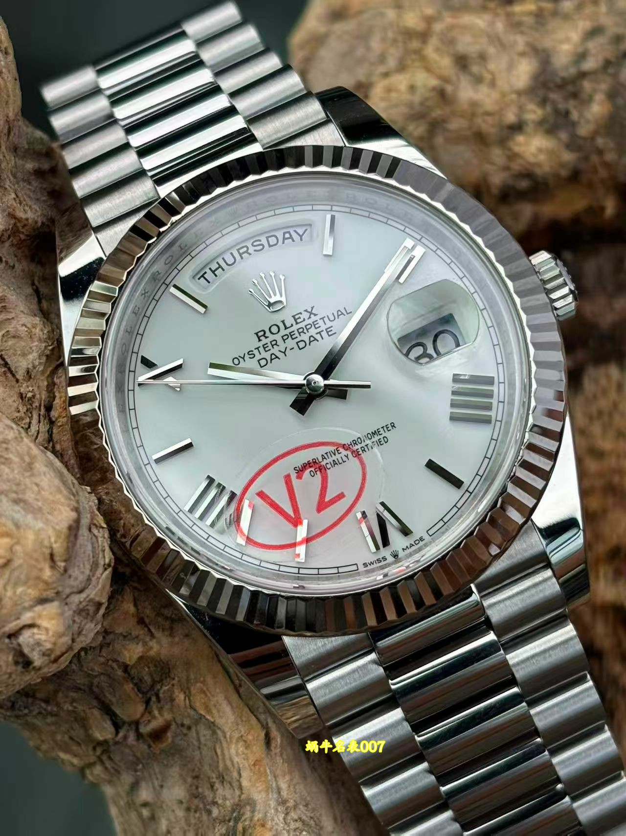 VS劳力士V2配重DD劳力士星期日历型顶级复刻手表m128239-0059腕表 /  