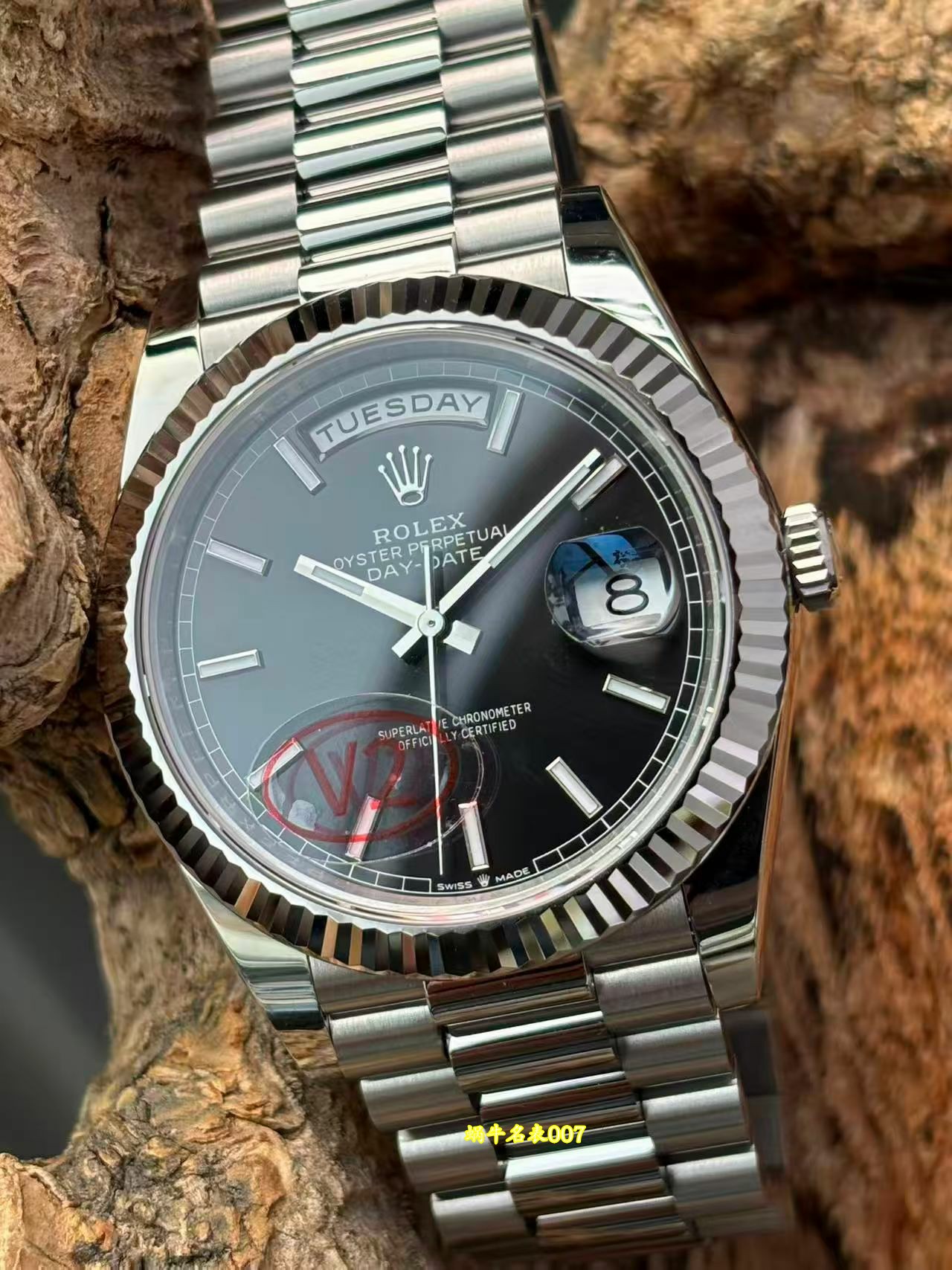 VS劳力士V2配重DD劳力士星期日历型最好复刻手表m228239-0005腕表 /  0