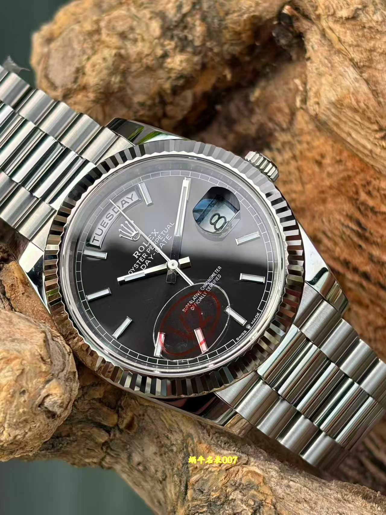 VS劳力士DD V2配重劳力士星期日历型顶级克隆手表m228239-0004腕表 /  