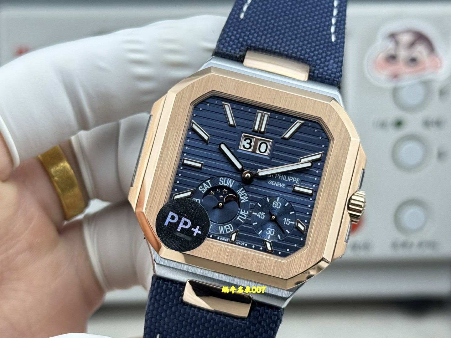 PP+百达翡丽CUBITUS系列一比一复刻手表5822P-001腕表 /  