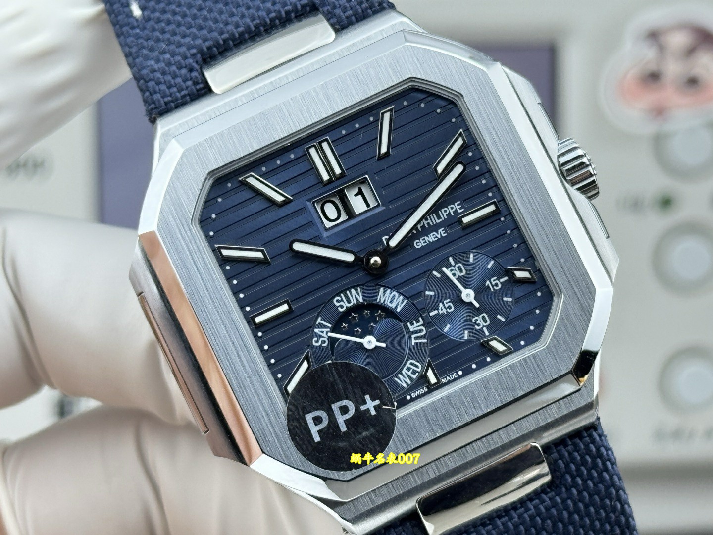 PP+百达翡丽CUBITUS系列一比一复刻手表5822P-001腕表 /  