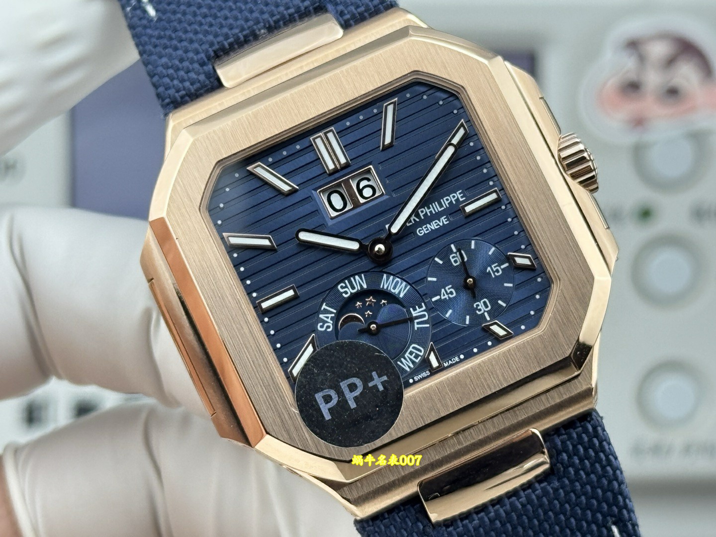 PP+百达翡丽CUBITUS系列一比一复刻手表5822P-001腕表 /  