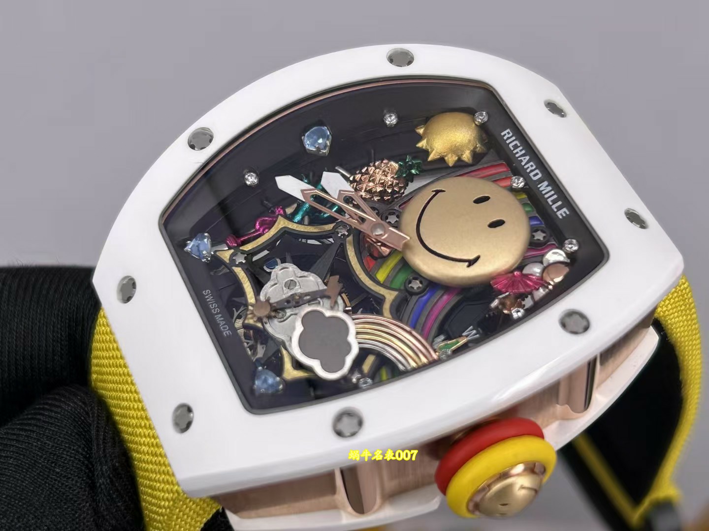 高端私人订制Richard Mille笑脸RM 88一比一复刻腕表 /  