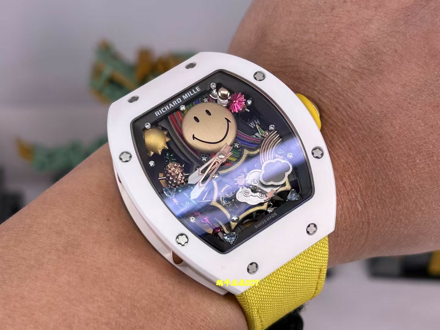 高端私人订制Richard Mille笑脸RM 88一比一复刻腕表 /  