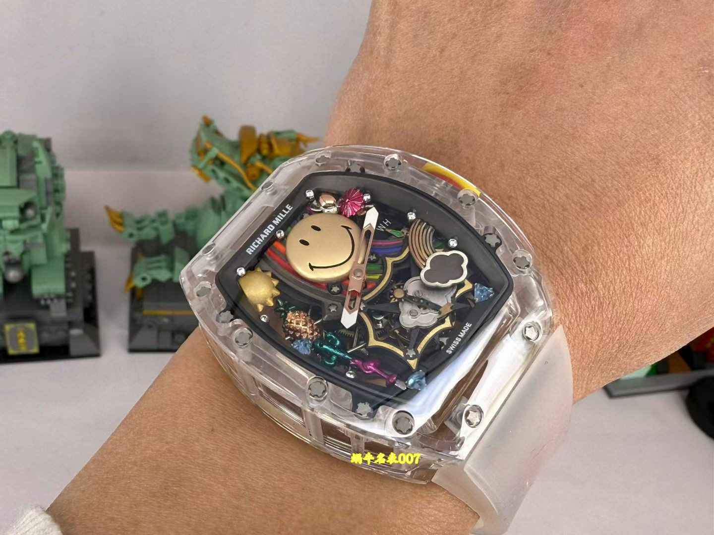 高端私人订制Richard Mille笑脸RM 88一比一复刻腕表 /  