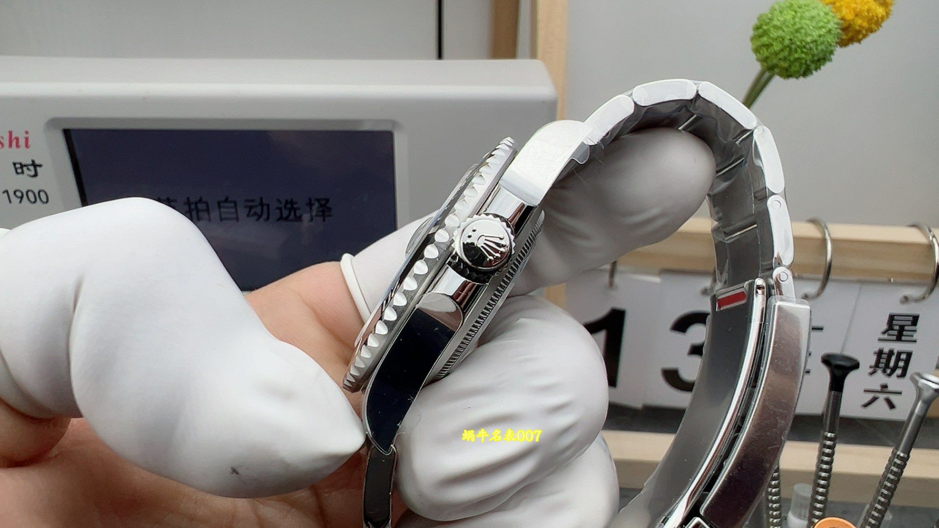 VS三代黑水鬼一比一复刻黑水鬼劳力士潜航者m126610ln-0001腕表 /  