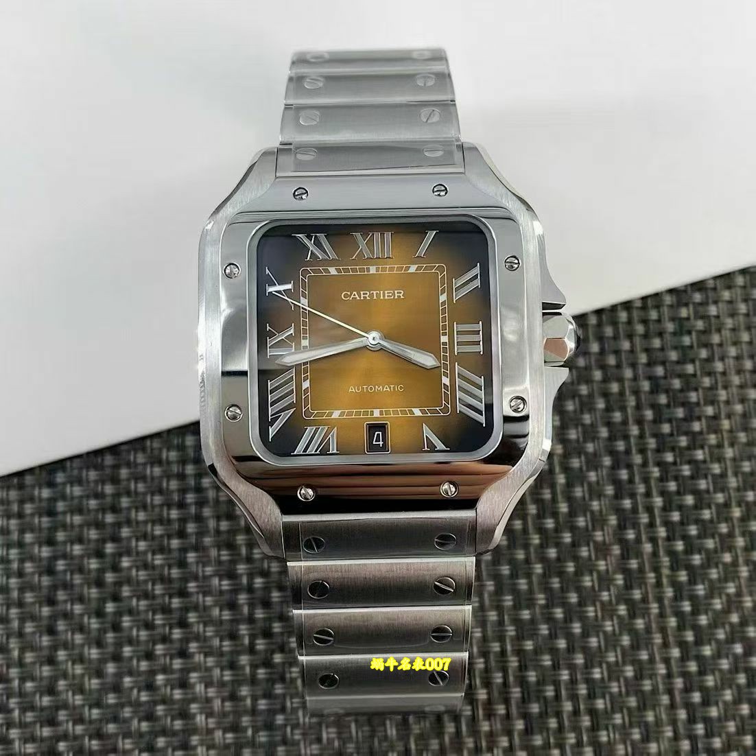 卡地亚山度士顶级复刻手表WSSA0064腕表 /  
