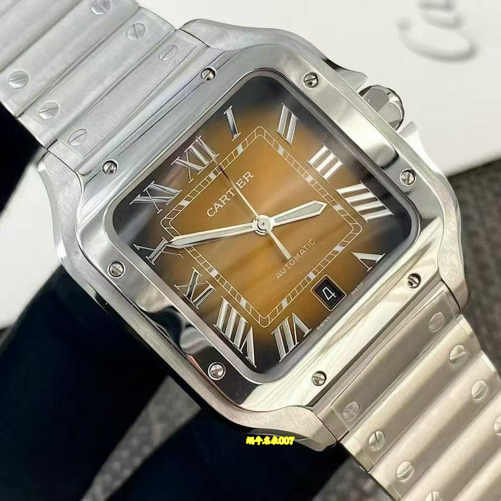 卡地亚山度士顶级复刻手表WSSA0064腕表 /  