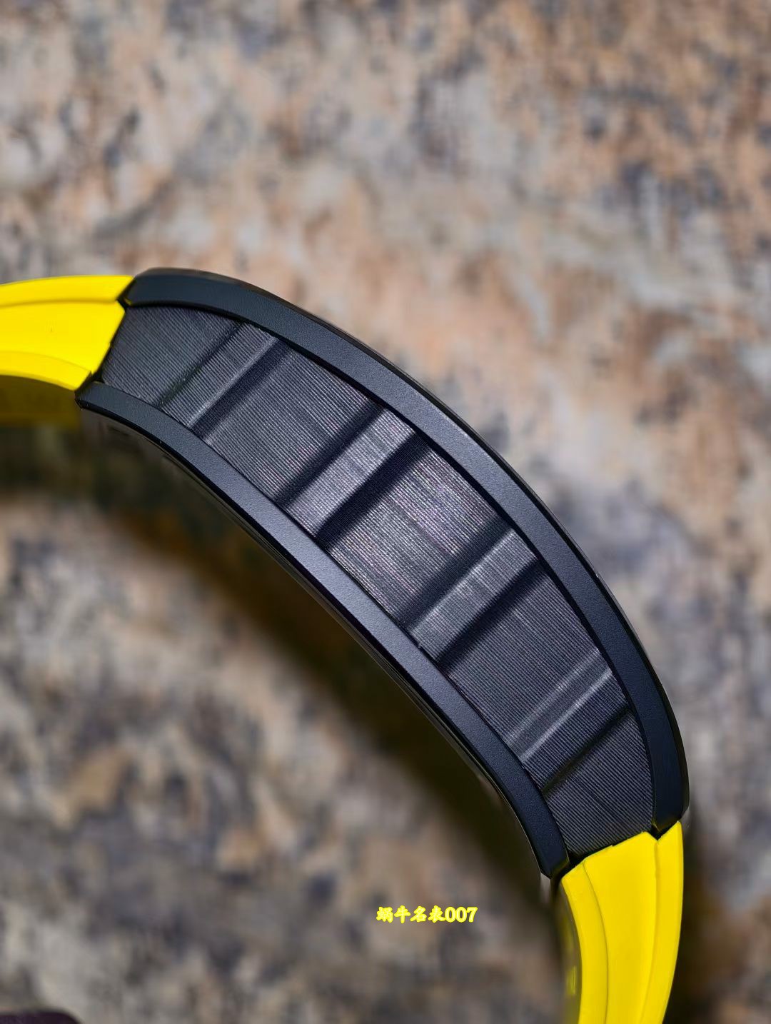 高级私人定制黑陶瓷绿跑道Richard Miller理查德米勒RM61-01顶级复刻手表 /  