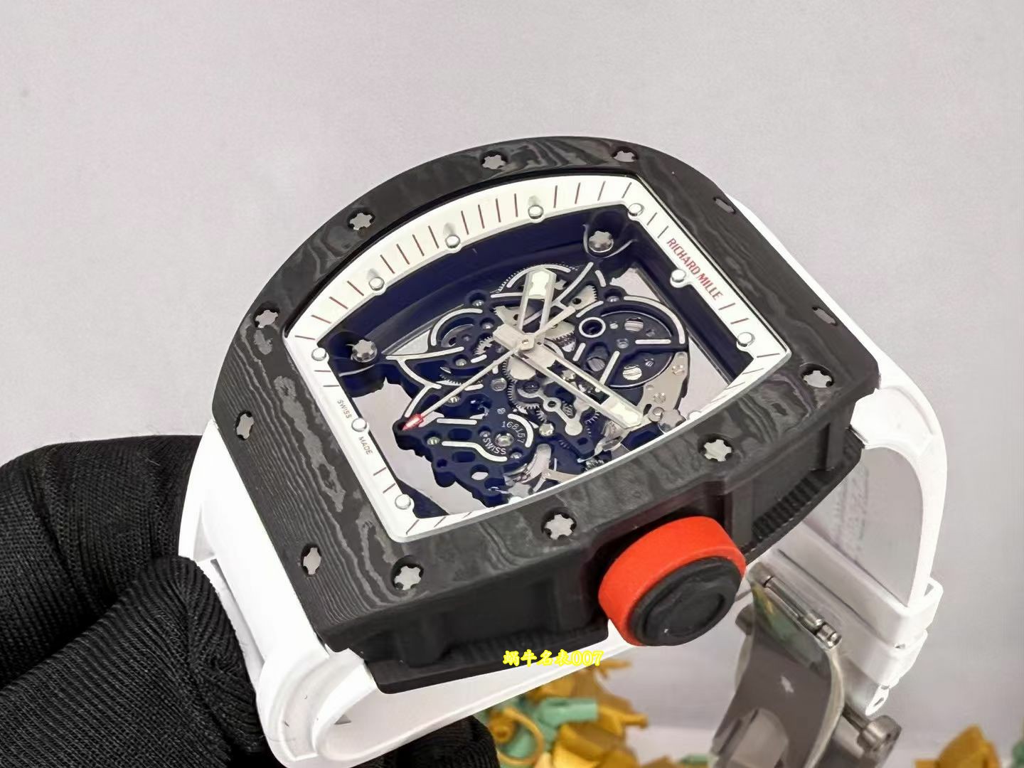 Vaucher机芯Richard Mille理查德米勒RM 055 NTPT日本限量版顶级复刻腕表rm055 /  