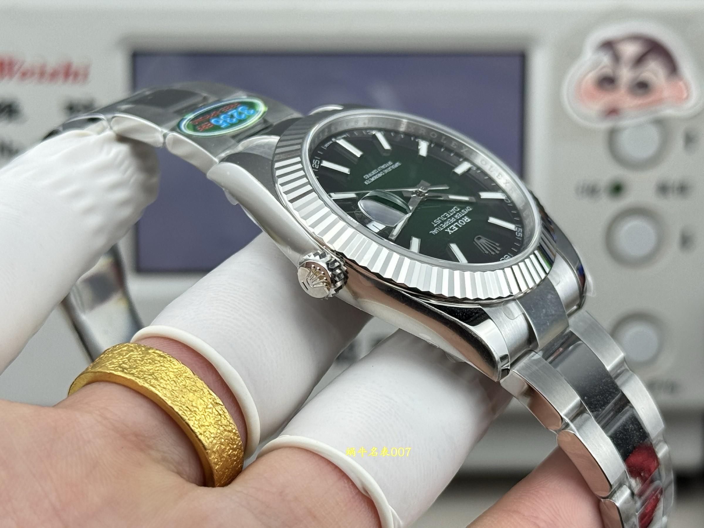 ERF劳力士日志型顶级复刻手表m126334-0033腕表 /  