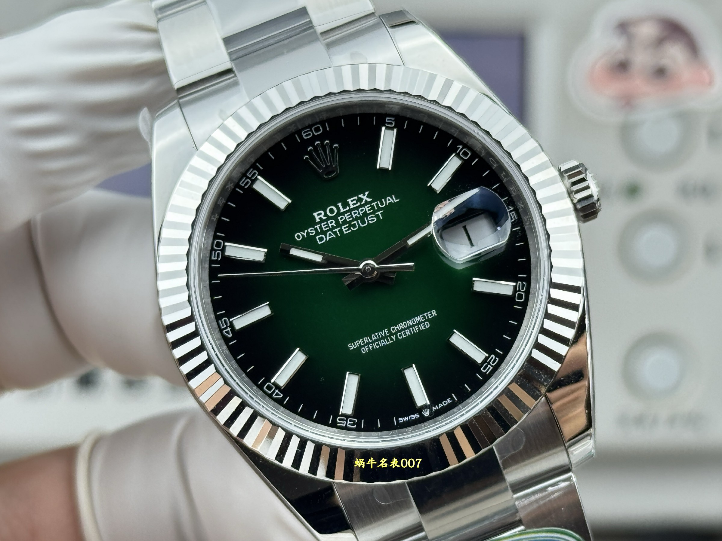 ERF劳力士日志型顶级复刻手表m126334-0033腕表 /  