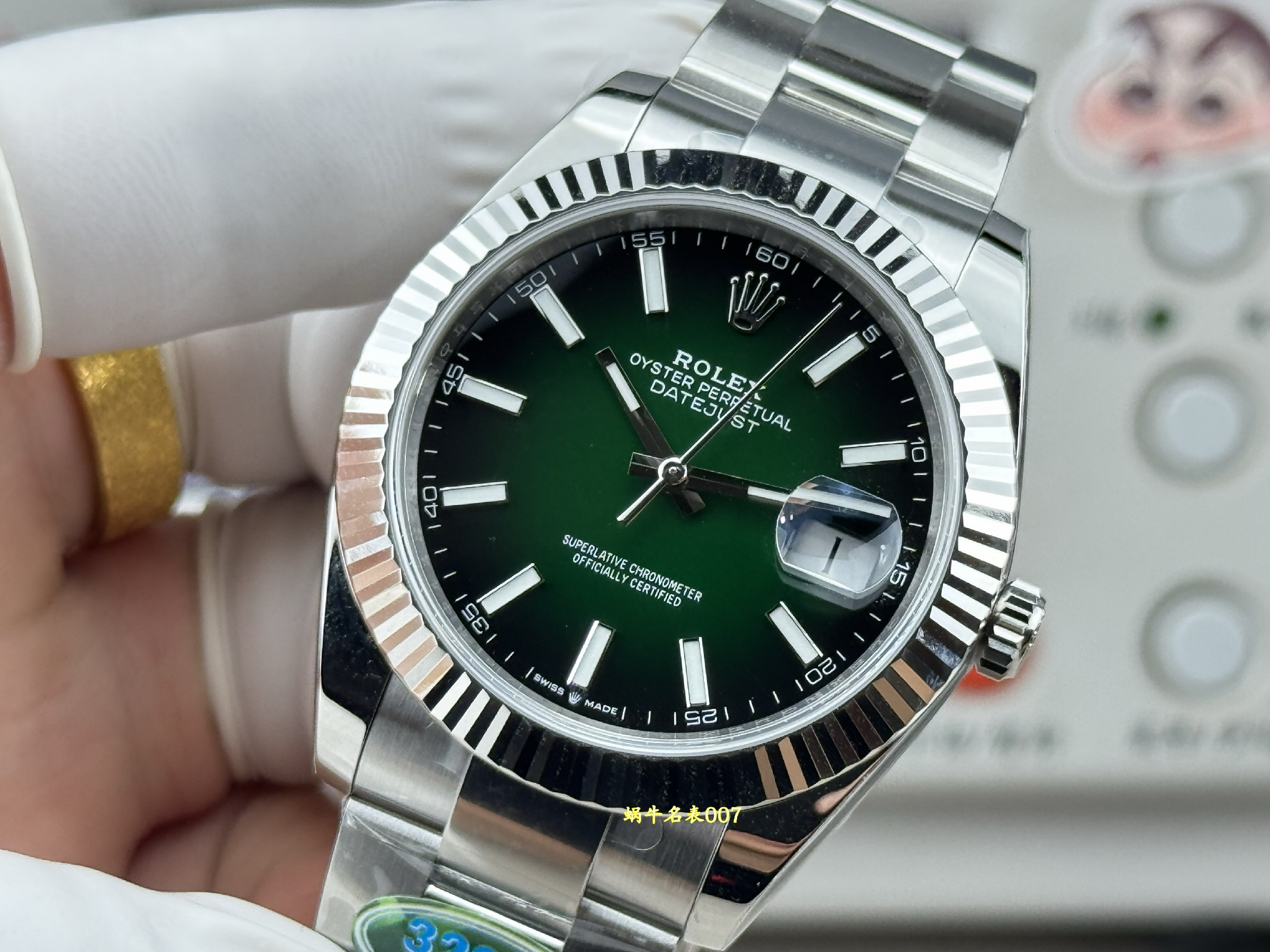 ERF劳力士日志型顶级复刻手表m126334-0033腕表 /  