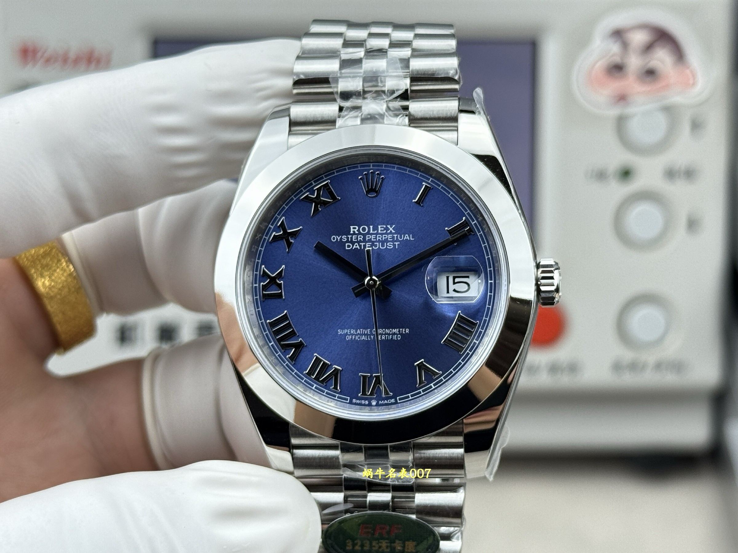 ERF劳力士日志型广州复刻手表m126300-0018腕表 /  