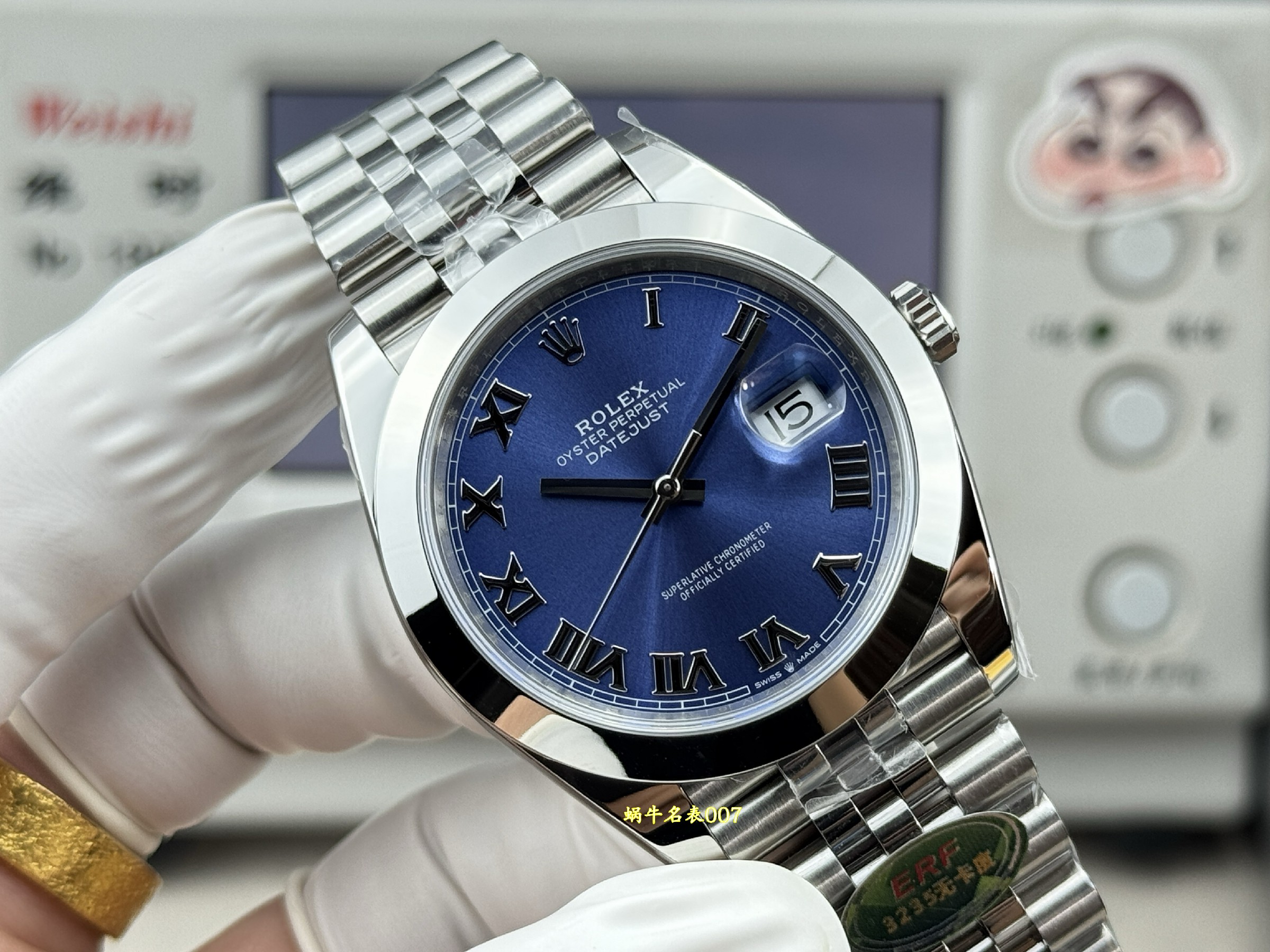 ERF劳力士日志型广州复刻手表m126300-0018腕表 /  