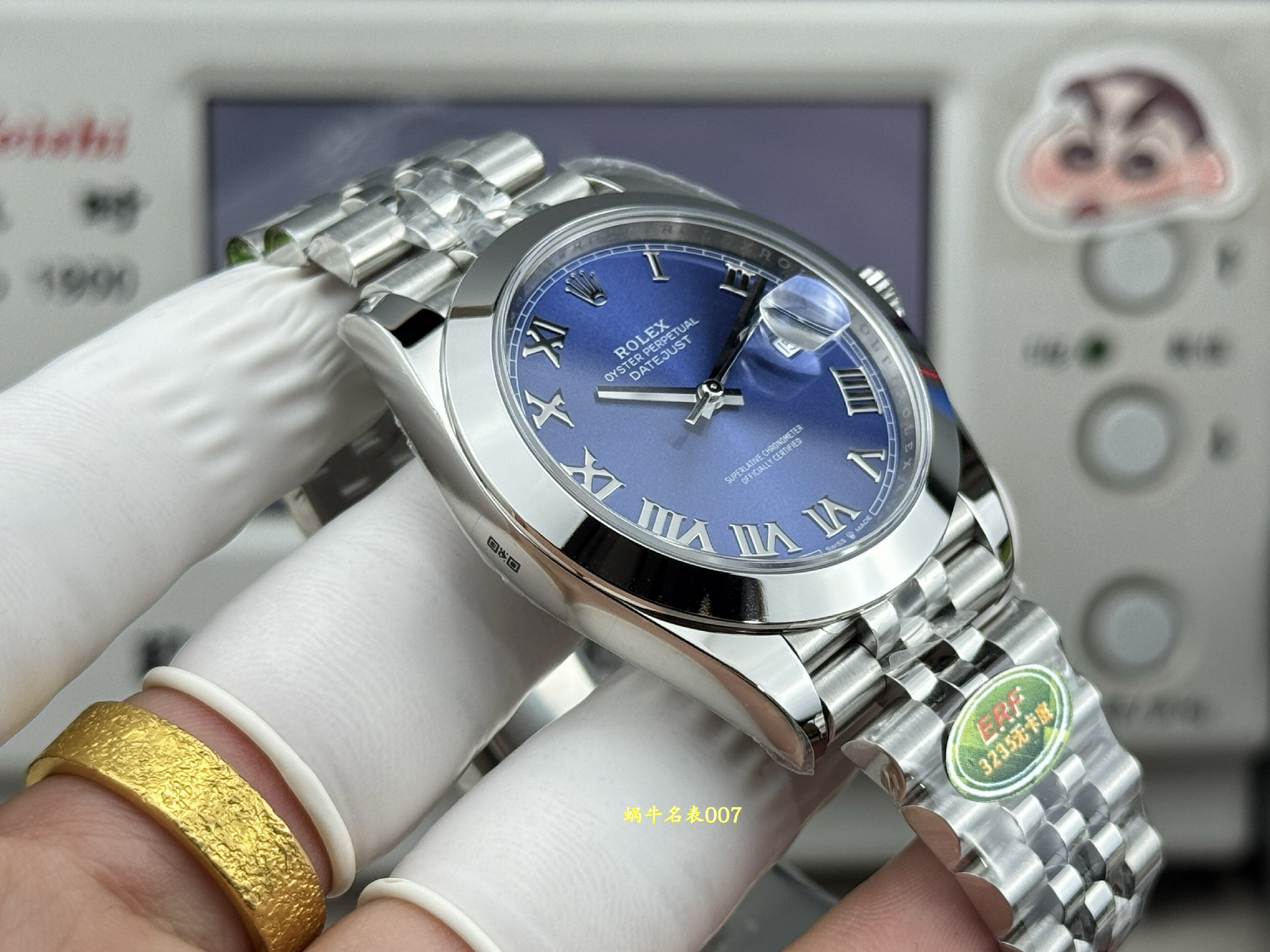 ERF劳力士日志型广州复刻手表m126300-0018腕表 /  