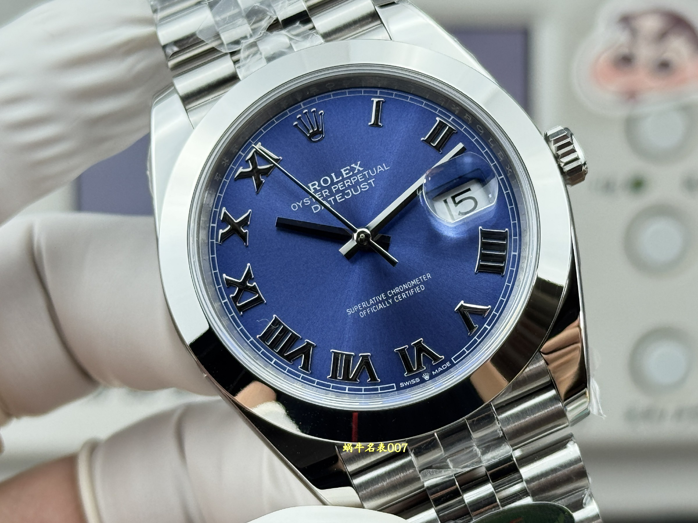 ERF劳力士日志型广州复刻手表m126300-0018腕表 /  