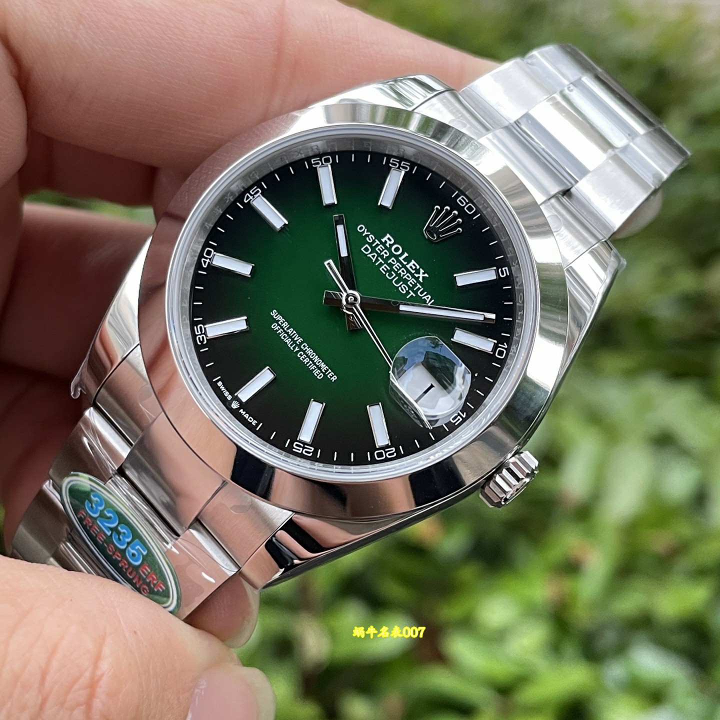 ERF劳力士日志型顶级复刻手表m126334-0033腕表 /  