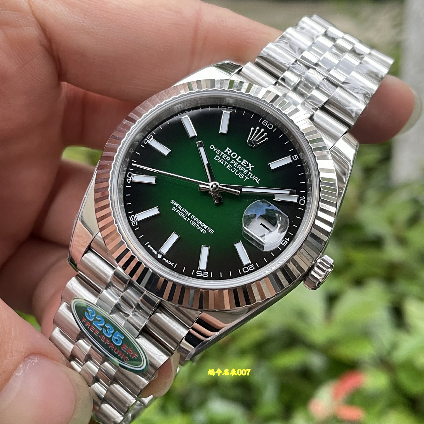 ERF劳力士日志型顶级复刻手表m126334-0033腕表 /  