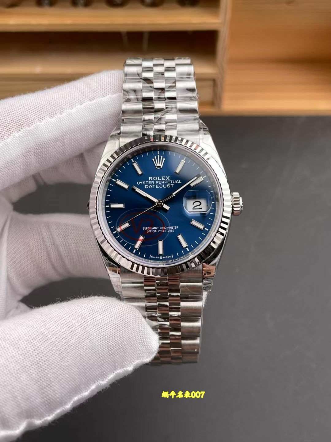 VS配重124g劳力士日志型系列m126234-0017顶级复刻腕表 /   
