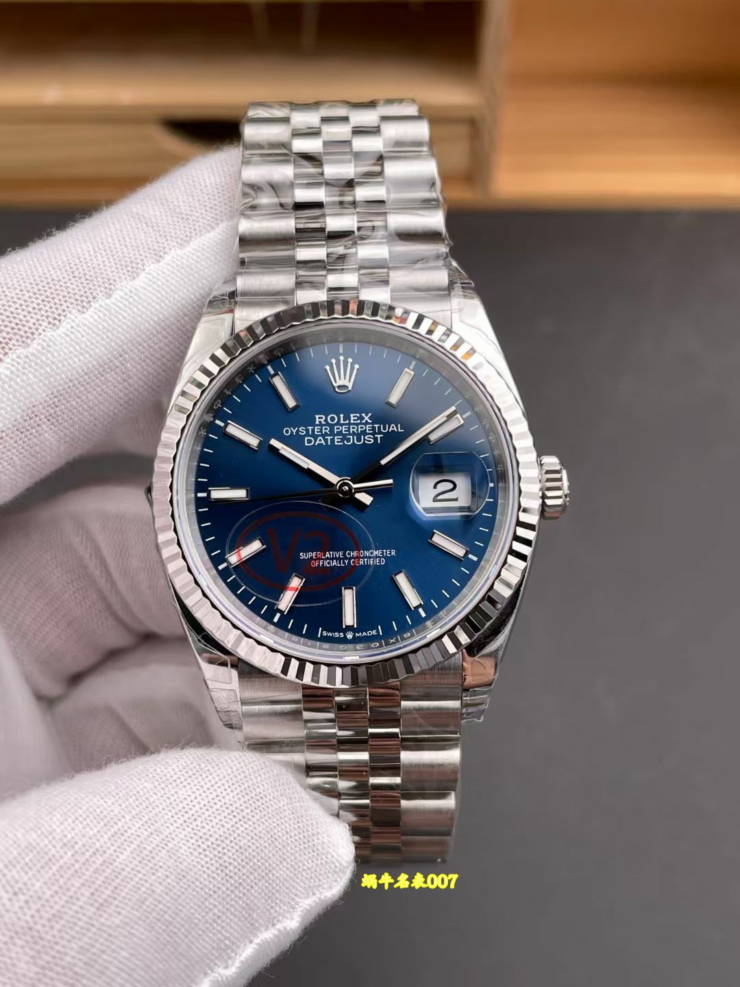VS配重124g劳力士日志型系列m126234-0017顶级复刻腕表 /   