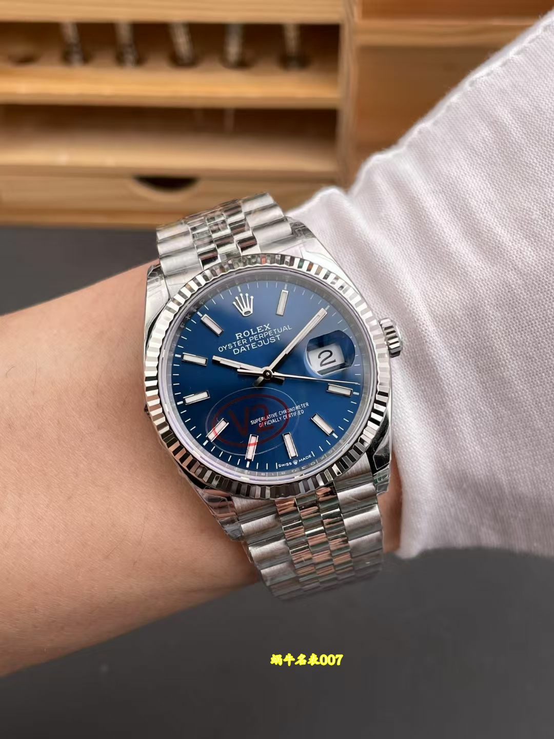 VS配重124g劳力士日志型系列m126234-0017顶级复刻腕表 /   