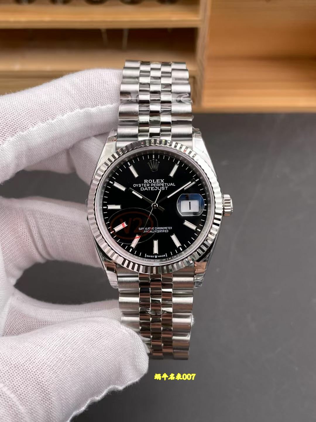 VS配重劳力士日志36MM一比一复刻手表m126234-0015腕表 /  
