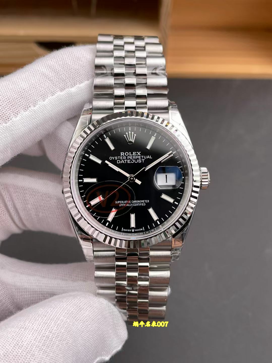 VS配重劳力士日志36MM一比一复刻手表m126234-0015腕表 /  