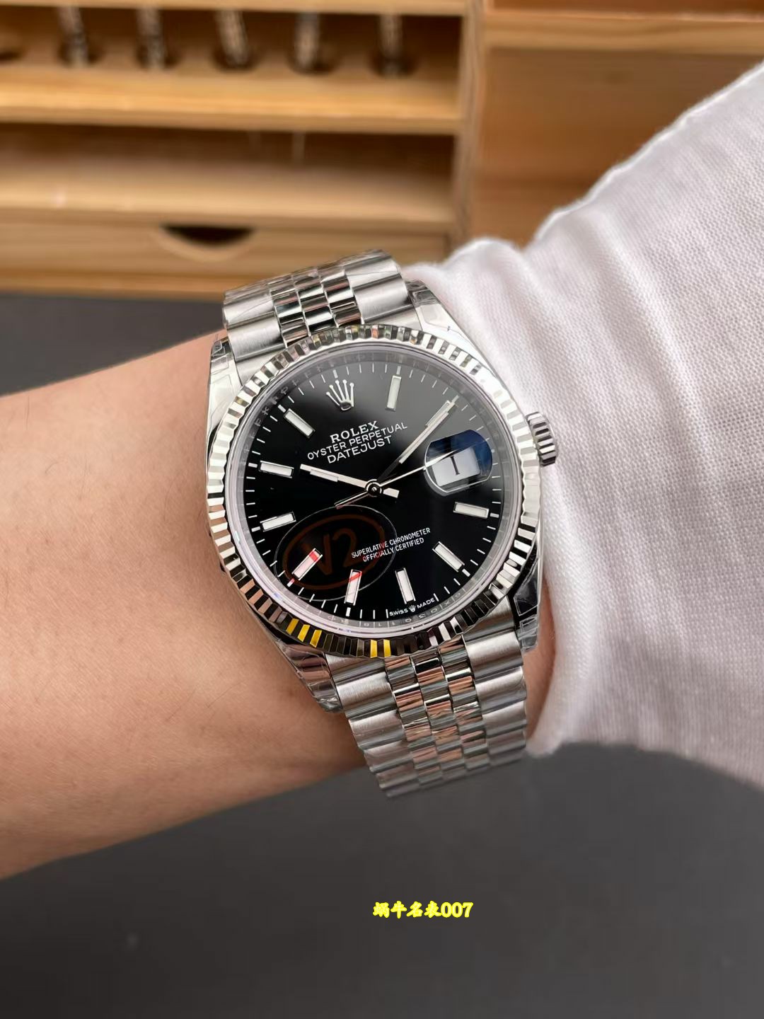 VS配重劳力士日志36MM一比一复刻手表m126234-0015腕表 /  