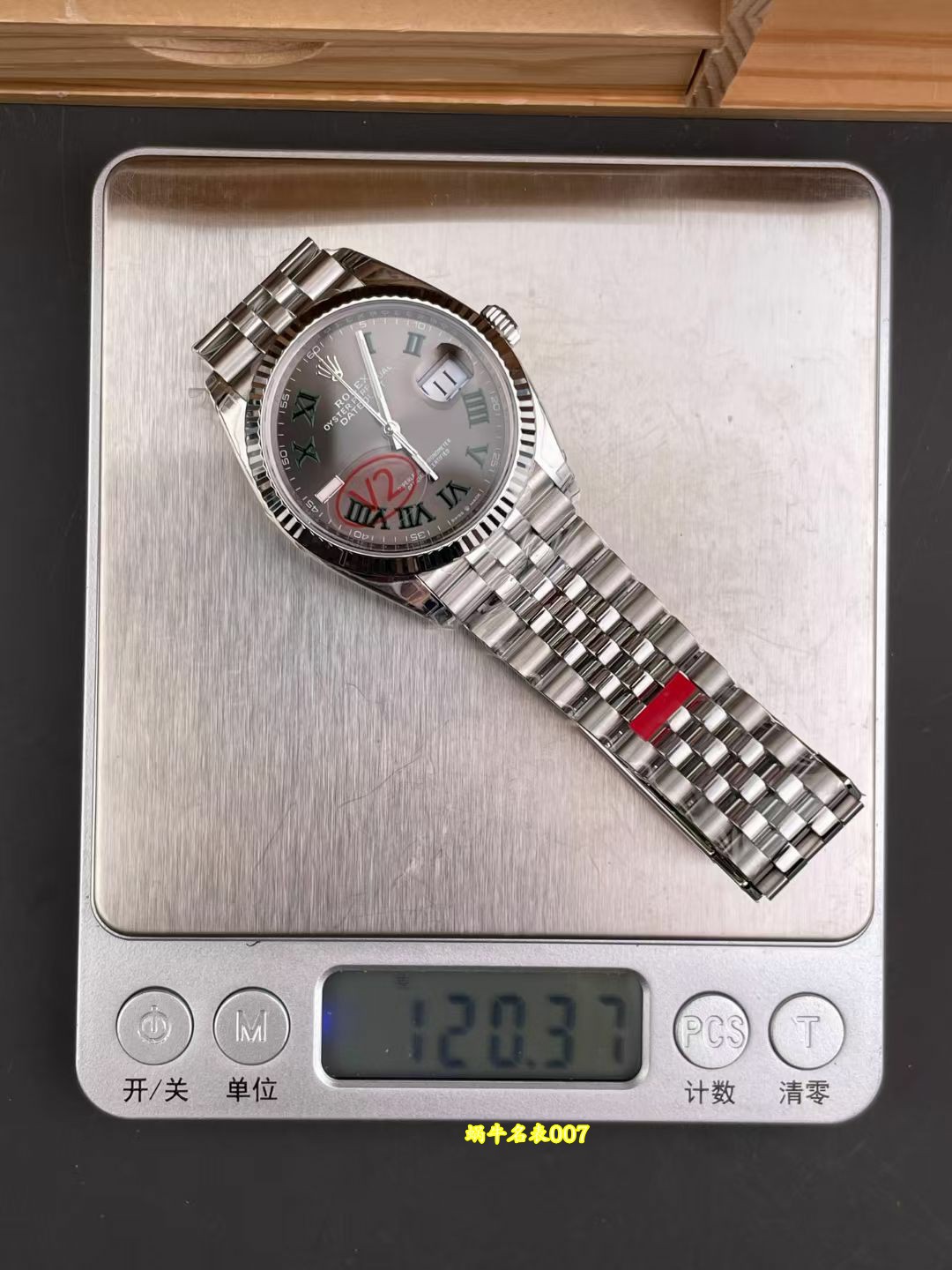 VS日志V2 36mm 劳力士日志绿萝复刻手表m126234-0045腕表 /   