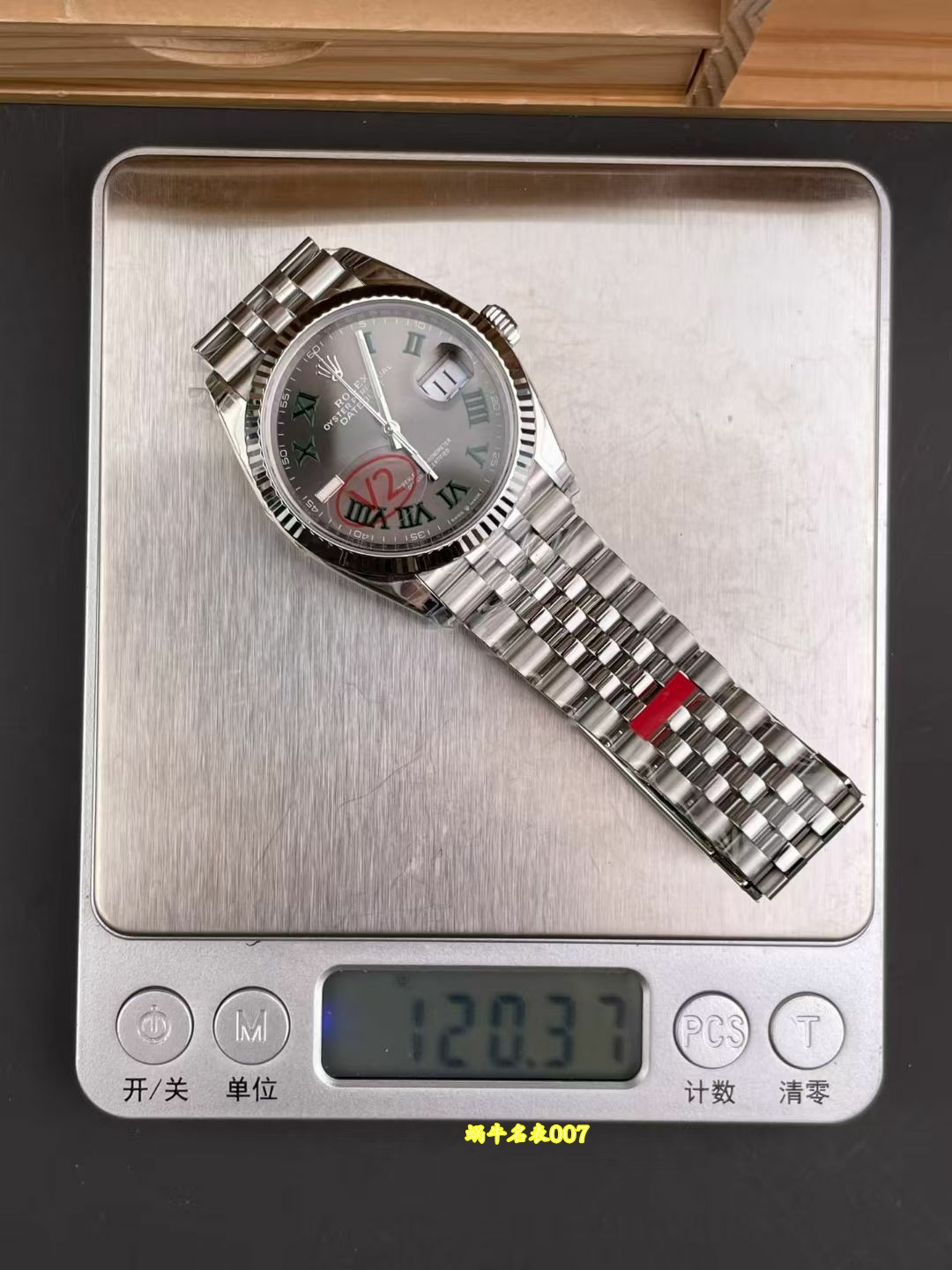 VS日志V2 36mm 劳力士日志绿萝复刻手表m126234-0045腕表 /   