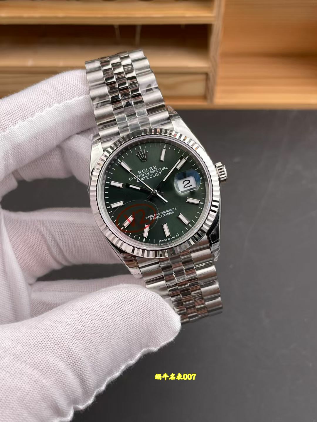 VS日志V2 36mm 劳力士日志型1:1复刻手表m126234-0051腕表 /  