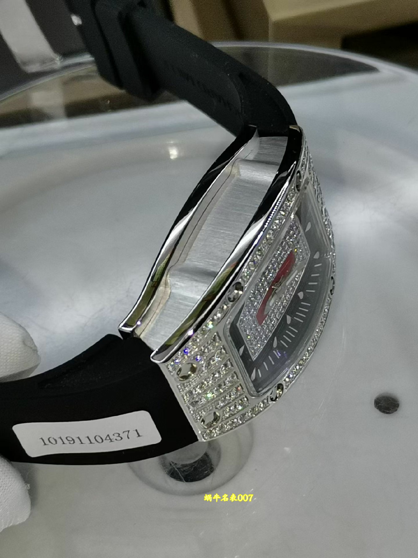 高端私人定制包金真钻理查米尔女士系列RM 07-01 Richard Mille红唇一比一复刻手表 /  