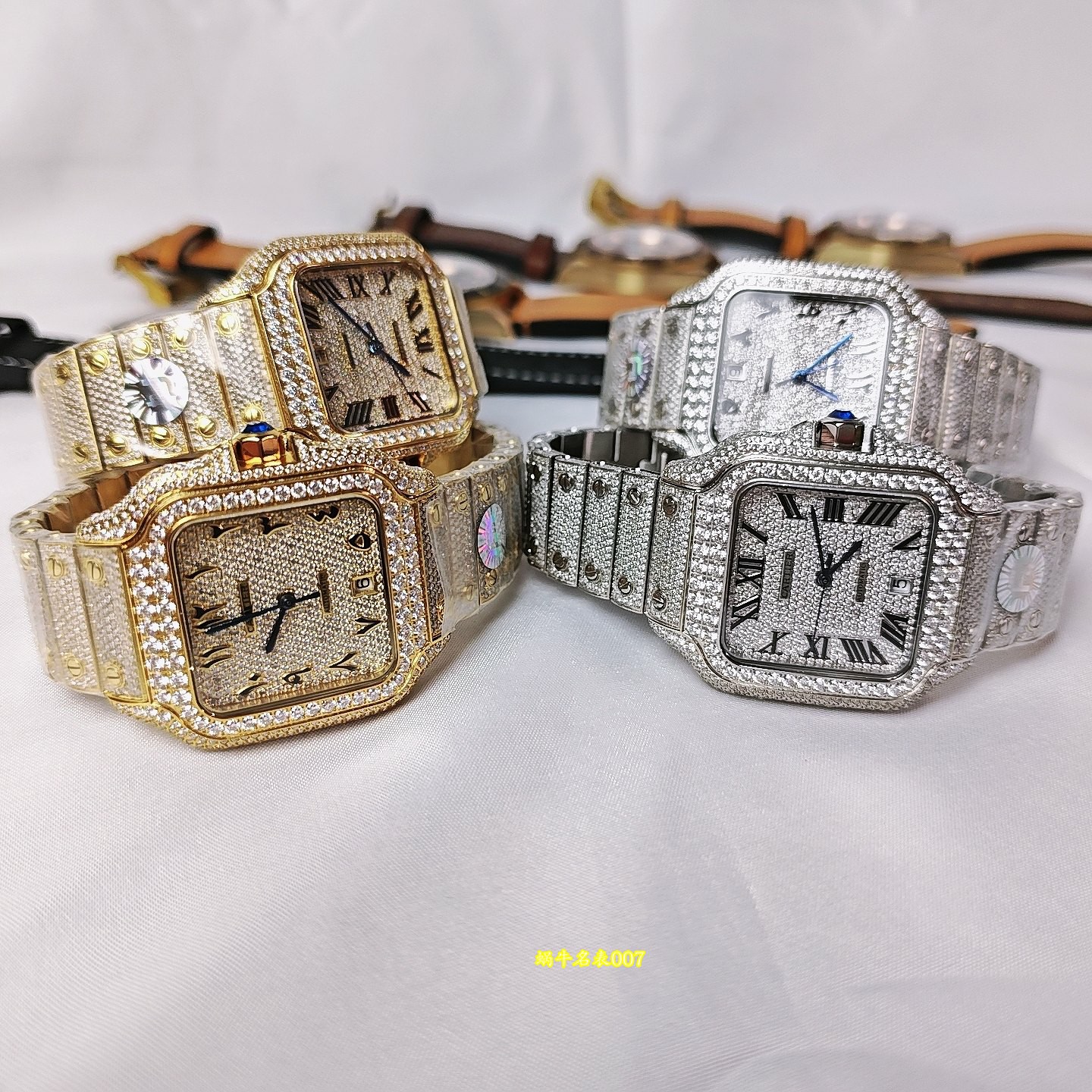 满钻莫桑钻卡地亚山度士集合 /  