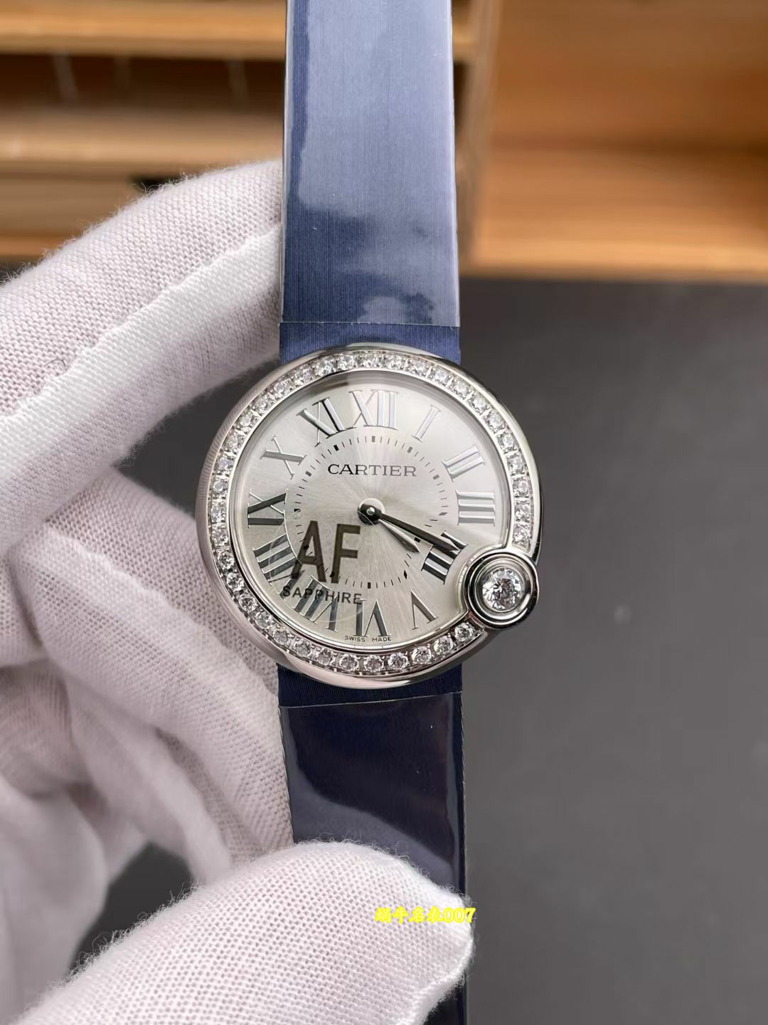 AF告白气球卡地亚BALLON BLANC DE CARTIER系列W4BL0003复刻手表 /  