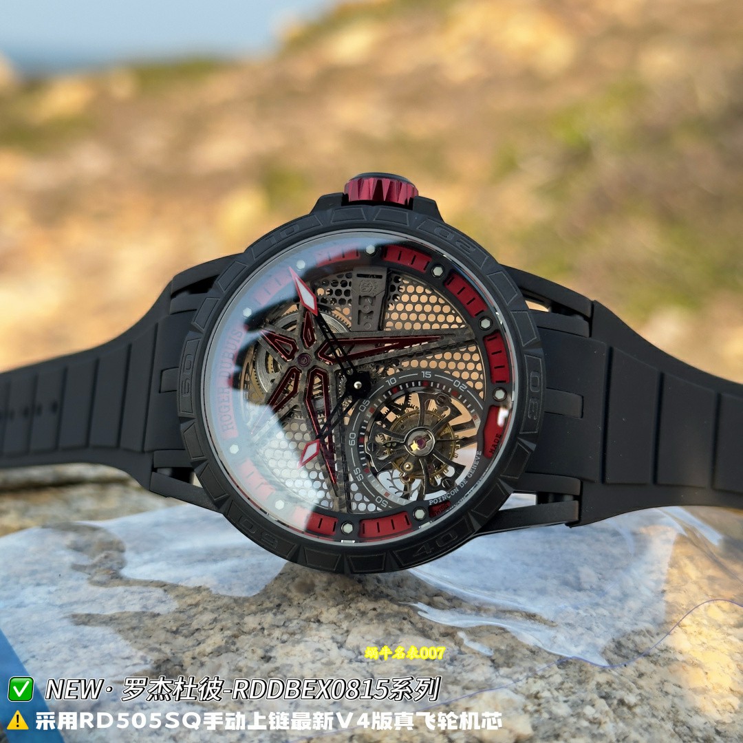 NEW罗杰杜彼王者陀飞轮复刻手表RDDBEX0617腕表 /  