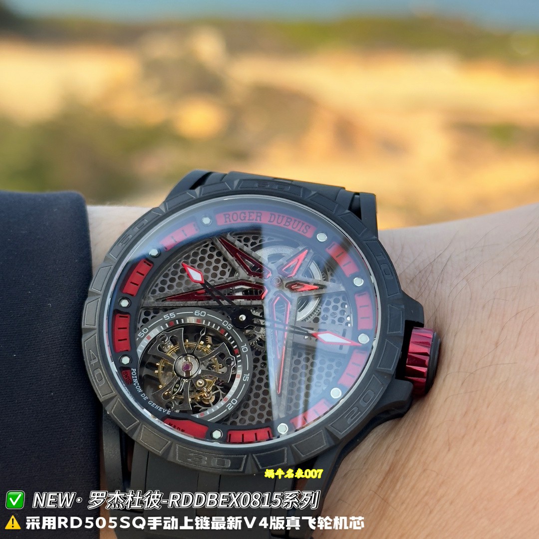 NEW罗杰杜彼王者陀飞轮复刻手表RDDBEX0617腕表 /  
