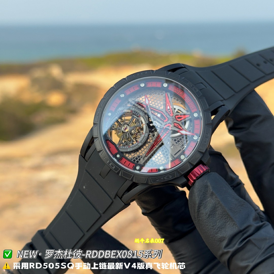 NEW罗杰杜彼王者陀飞轮复刻手表RDDBEX0617腕表 /  