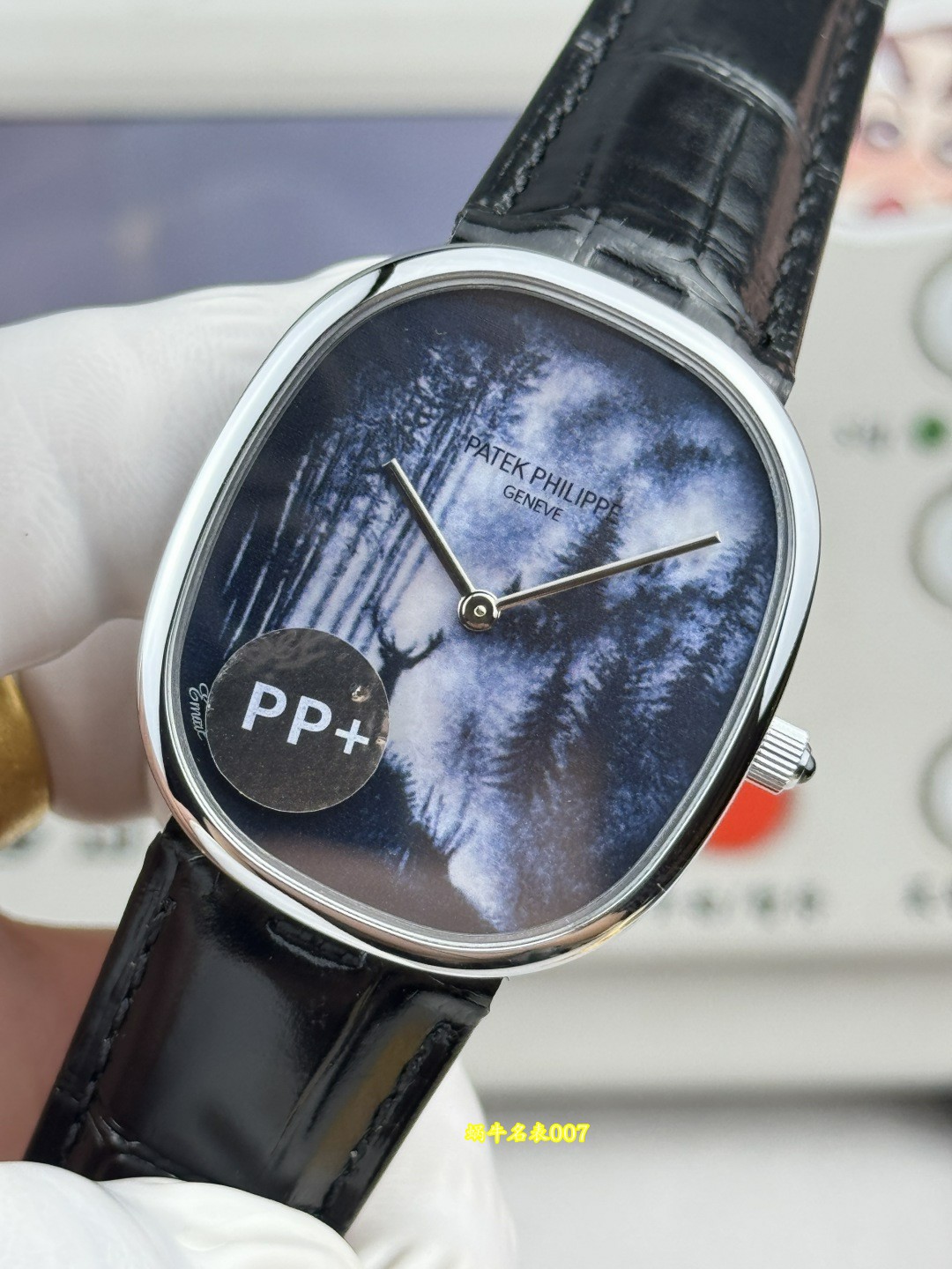 PP➕百达翡丽GOLDEN ELLIPSE系列复刻5738/50G-030腕表 /  