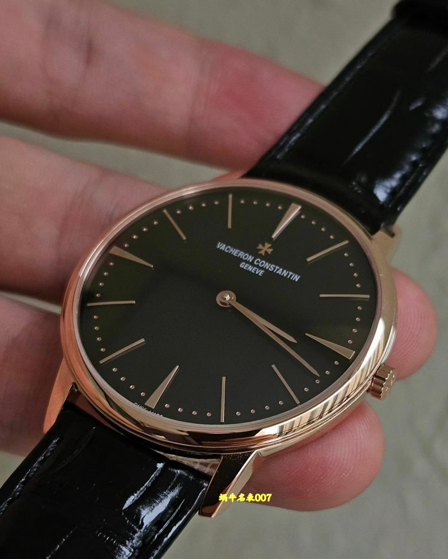 后加工定制包金江诗丹顿传承系列81180/000R-9162腕表 /  